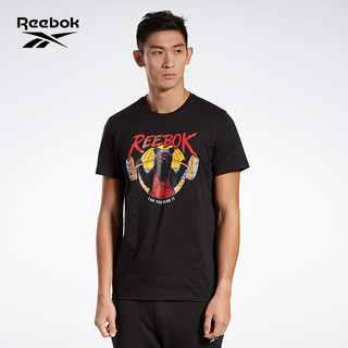 Reebok 锐步 GRAPHIC TEE3 FQ5042 男士训练T恤