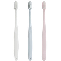 MINISO 名创优品 护龈简约瓷感牙刷 3支装