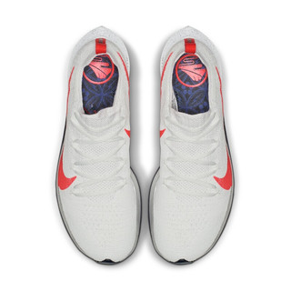 NIKE 耐克 Air Zoom Vaporfly 4% Flyknit 中性跑鞋 AJ3857-160 白灰橙 40.5