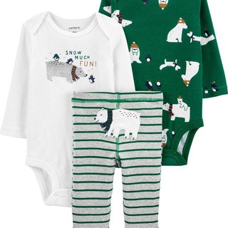 3-Piece Polar Bear Little Character Set