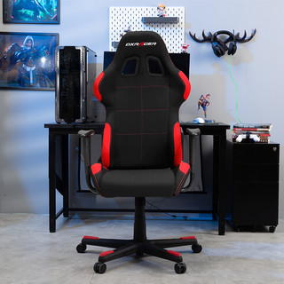 DXRACER 迪锐克斯 F01 电竞椅 黑红色