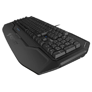 ROCCAT 冰豹 ROC-12-601-BK 104键 有线机械键盘 黑色 无光