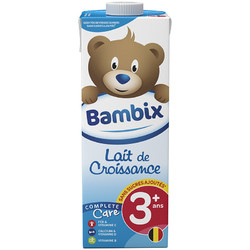 Bambix 比利时进口小熊成长牛奶1L儿童宝宝营养早餐牛奶饮品补钙锌