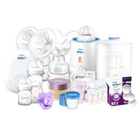AVENT 新安怡 自然系列 SCF303 双边电动吸奶器 备孕组合装