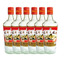 GUILIN SANHUA 桂林三花 玻璃瓶 25%vol 米香型白酒 480ml*6瓶 整箱装