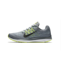 NIKE 耐克 Zoom Winflo 5 男子跑鞋 AA7406-011 灰/荧光黄 44