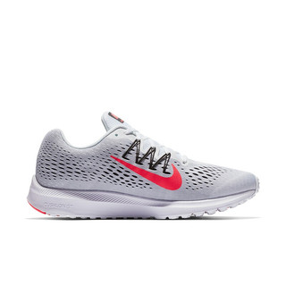 NIKE 耐克 Zoom Winflo 5 男子跑鞋 AA7406-101 灰黑红 40.5