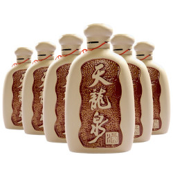 天龙泉 广西名酒30度陶瓶米香型白酒低度酒整箱装500ml*6瓶
