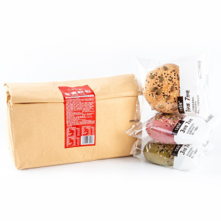 qeewoo七年五季红丝绒紫薯全麦面包800g袋装