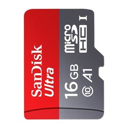 SanDisk 闪迪 行车记录仪内存卡 tf卡 手机内存卡 监控摄像头Micro SD高速存储卡 16G 98M/s A1级Class10