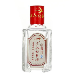 老机场 白酒 小瓶酒清香型高度纯粮食白酒 60度 单只品鉴100ml*1瓶