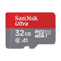 SanDisk 闪迪 Ultra 至尊高速系列 MicroSD存储卡+读卡器 32GB（UHS-I、U1、A1）