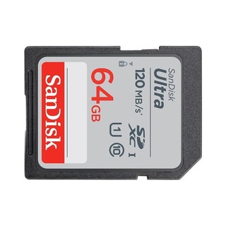 SanDisk 闪迪 至尊高速系列 Ultra SD存储卡 64GB（UHS-I、C10）