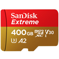 SanDisk 闪迪 Extreme 至尊极速移动系列 MicroSD存储卡 400GB（U3、V30、A2）