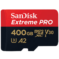 SanDisk 闪迪 Extreme PRO 至尊超极速系列 Micro-SD存储卡 400GB (UHS-I、V30、U3、A2)