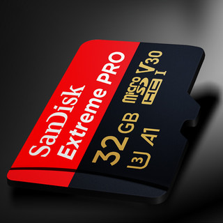 SanDisk 闪迪 至尊超极系列 Extreme PRO MicroSD存储卡 32GB (UHS-III、V30、A2)