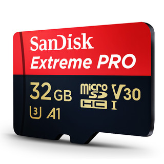 SanDisk 闪迪 至尊超极系列 Extreme PRO MicroSD存储卡 32GB (UHS-III、V30、A2)