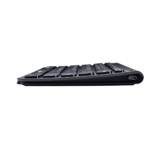 SANWA SUPPLY 山业 GSKB065E 82键 蓝牙无线薄膜键盘 黑色 无光