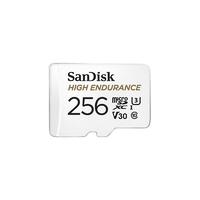 SanDisk 閃迪 HIGH ENDURANCE系列 Micro-SD存儲卡 256GB（UHS-I、V30、U3）