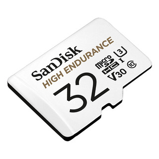 SanDisk 闪迪 HIGH ENDURANCE系列 Micro-SD存储卡 32GB（UHS-I、V30、U3）