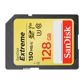 SanDisk 闪迪 Extreme 至尊极速系列 SD存储卡（UHS-I、V30、U3）