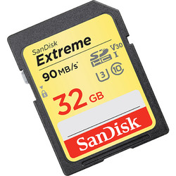 SanDisk 闪迪 Extreme 至尊极速系列 SD存储卡 32GB（UHS-I、V30、U3）