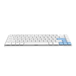 Dareu 达尔优 EK868 蓝牙无线有线双模机械键盘 68键凯华矮轴办公便携小键盘 支持MAC苹果蓝牙5.1 白拼蓝