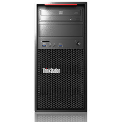 Lenovo 联想 ThinkStation P320 台式工作站（E3-1225V6、16GB、128GB+1TB）