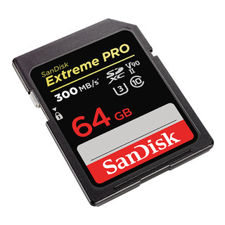 SanDisk 闪迪 至尊超极速系列 Extreme PRO SD存储卡 64GB（UHS-III、V90、C10）