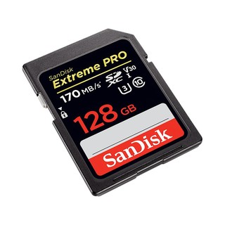 SanDisk 闪迪 Extreme PRO 至尊超极速系列 SD存储卡 128GB（UHS-I、V30、U3）