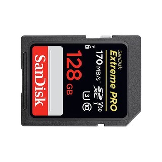 SanDisk 闪迪 Extreme PRO 至尊超极速系列 SD存储卡 128GB（UHS-I、V30、U3）