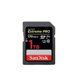 SanDisk 闪迪 Extreme PRO SDXC存储卡 1TB （C10、U3、V30）+ RescuePRO 豪华版