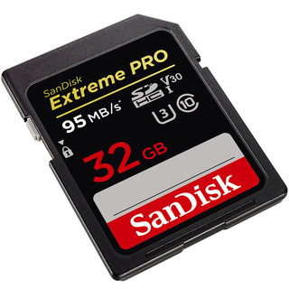 SanDisk 闪迪 Extreme PRO 至尊超极速系列 SD存储卡 32GB（UHS-I、V30、U3）