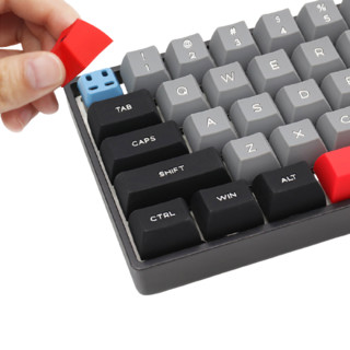 SKYLOONG Dolch SK61 61键 有线机械键盘 中国红 佳达隆光青轴 RGB