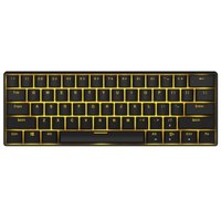 ROYAL KLUDGE RK61 暗金版 61键 双模无线机械键盘 黑色 Cherry青轴 单光
