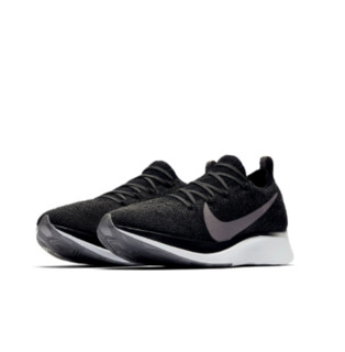 NIKE 耐克 Zoom Fly Flyknit 女子跑鞋 AR4562-081 黑/白 35.5