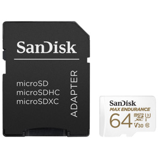 SanDisk 闪迪 SDSQQVR-064G-ZN6IA MicroSD存储卡 64GB（UHS-III、V30、C10）