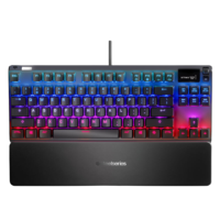 Steelseries 赛睿 APEX Pro TKL 87键 有线机械键盘 黑色 Omnipoint轴 RGB