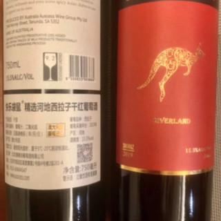 Happy kangaroo 快乐袋鼠 河地西拉子 干红葡萄酒 750ml