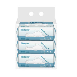 Kleenex 舒潔 濕廁紙羊駝濕廁紙家庭裝80片*3包（240片）清潔濕紙巾 擦走細菌