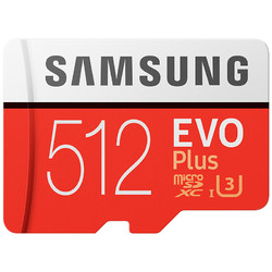 SAMSUNG 三星 EVO Plus 升级版+ MicroSD存储卡 512GB