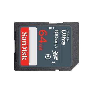 SanDisk 闪迪 至尊高速系列 升级款 SD存储卡 64GB（UHS-I、C10）