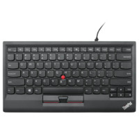 ThinkPad 思考本 易47190 84键 有线薄膜键盘 黑色 无光