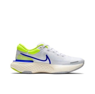 NIKE 耐克 Zoomx Invincible Run 男子跑鞋 CT2228-101 白色/赛车蓝 38.5