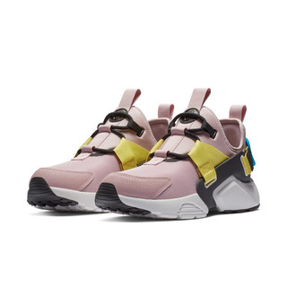 NIKE 耐克 Air Huarache City 女子跑鞋 AH6804-500 粉紫黄 38