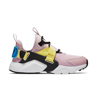 NIKE 耐克 Air Huarache City 女子跑鞋 AH6804-500 粉紫黄 38