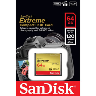 SanDisk 闪迪 至尊极速系列 Extreme CF存储卡 64GB（UHS-III）