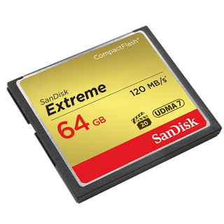 SanDisk 闪迪 至尊极速系列 Extreme CF存储卡 64GB（UHS-III）