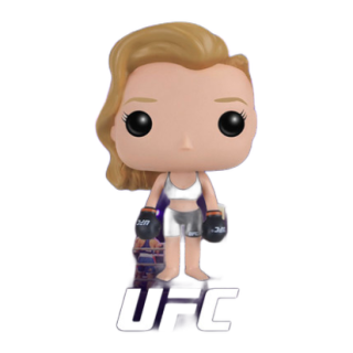 funko终极格斗ufc1183隆达罗西手办