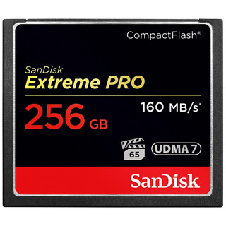 SanDisk 闪迪 至尊超极速系列 Extreme PRO CF存储卡 256GB（UHS-III）